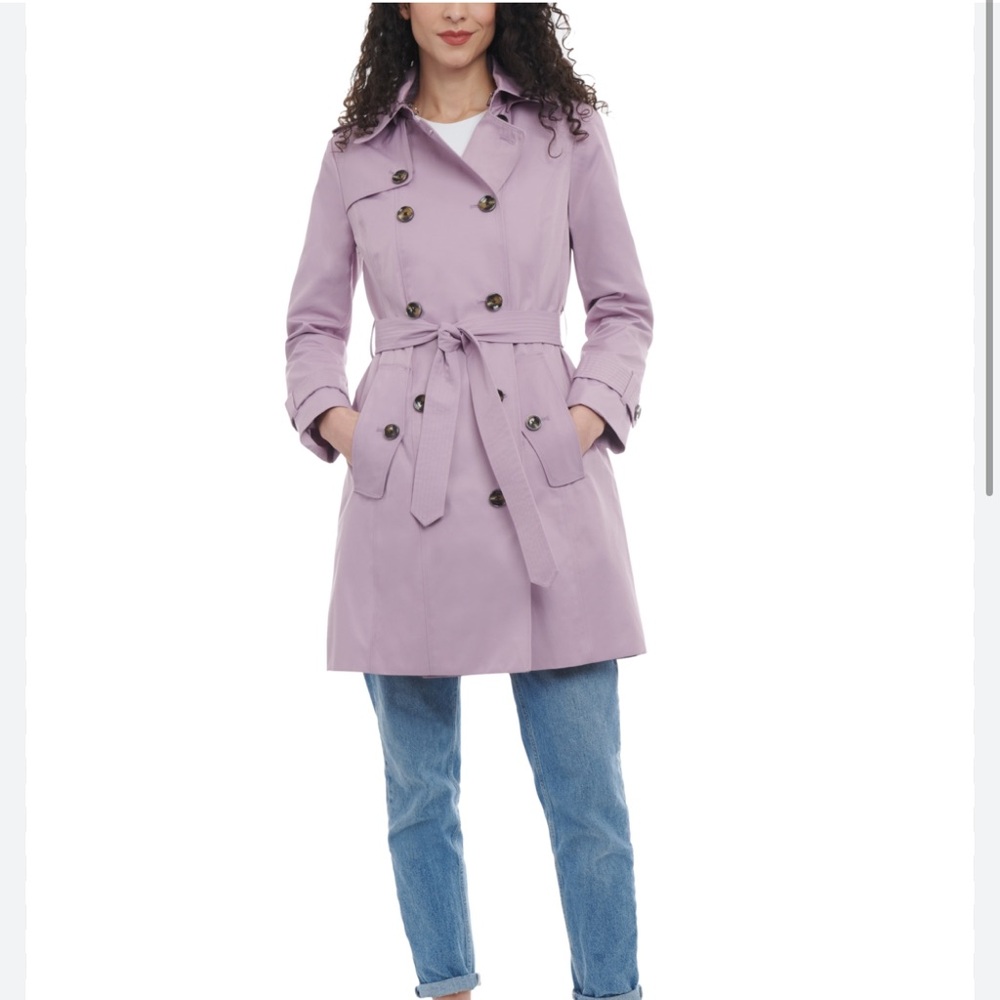 London Fog XXL Purple/Violet Trench Rain Coat